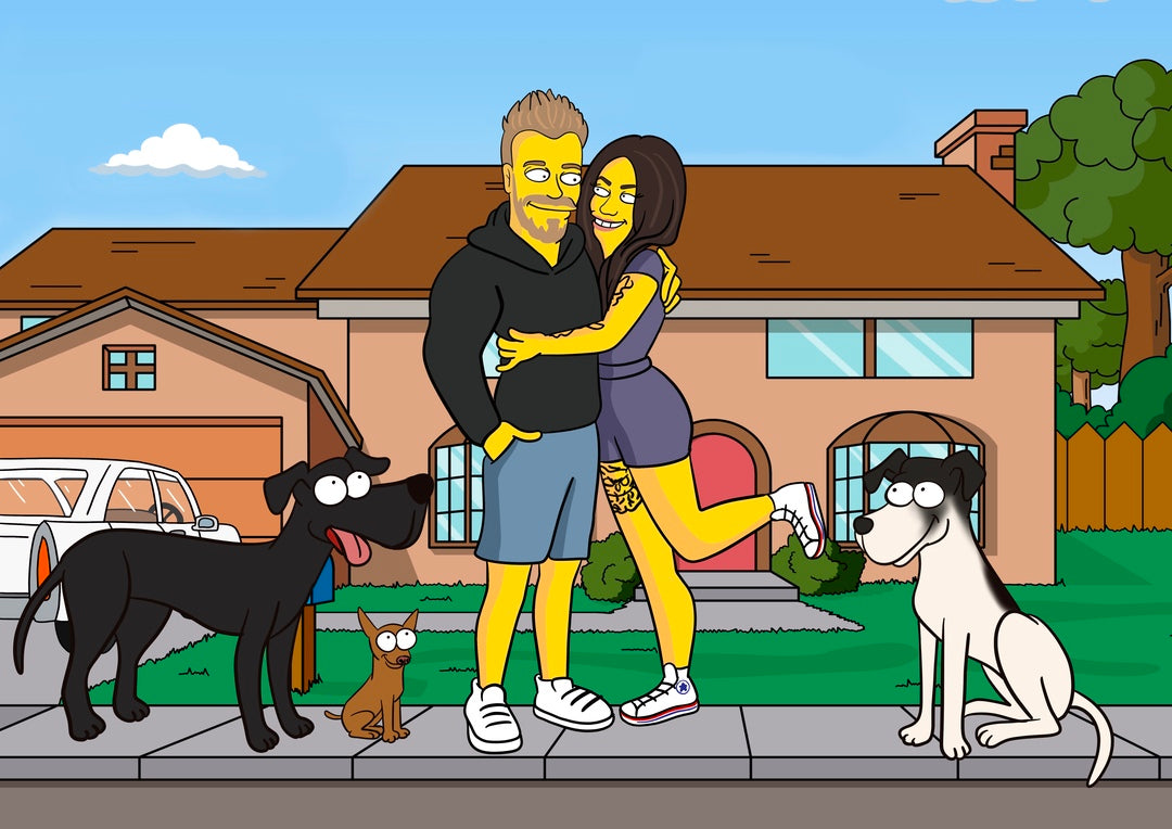Custom Simpsons Character